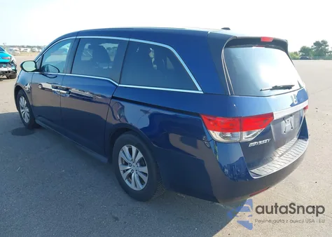 2015 Honda Odyssey Ex-L z USA, uszkodzony, nr VIN 5FNRL5H66FB115233